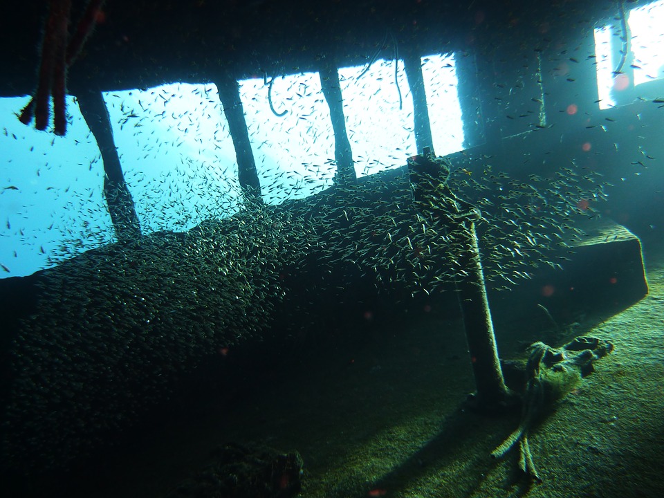 épave plongée sous-marine