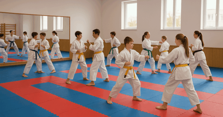 Le Tatami idéal pour le Karaté : amorti, adhérence, sécurité